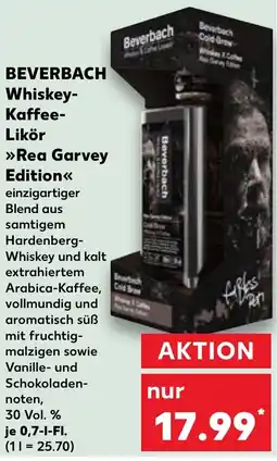 Kaufland BEVERBACH Whiskey- Kaffee- Likör Rea Garvey Edition Angebot