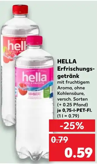 Kaufland HELLA Erfrischungs- getränk Angebot