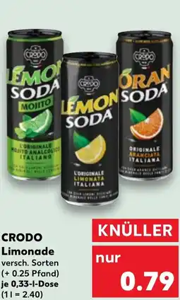 Kaufland CRODO Limonade Angebot