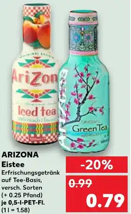 Kaufland ARIZONA Eistee Angebot