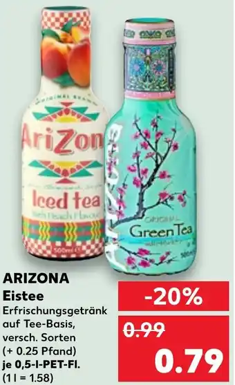 Kaufland ARIZONA Eistee Angebot