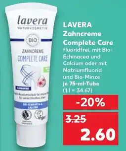 Kaufland LAVERA Zahncreme Complete Care Angebot