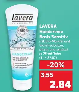 Kaufland LAVERA Handcreme Basis Sensitiv Angebot