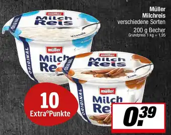 L. STROETMANN GROSSMARKT Müller Milchreis Angebot