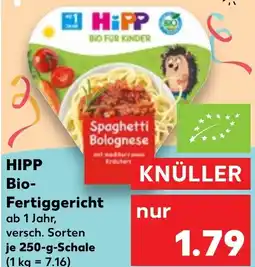 Kaufland HIPP Bio- Spaghetti Bolognese Fertiggericht Angebot