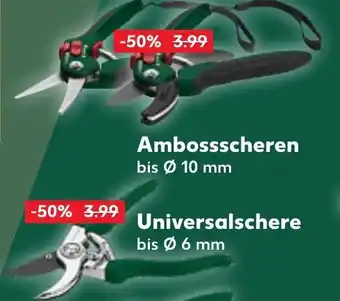 Kaufland PARKSIDE Ambossscheren/ Universalschere Angebot