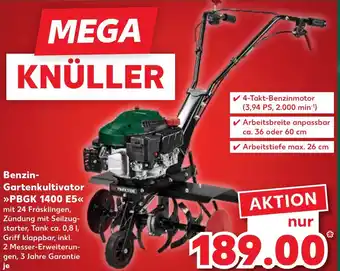 Kaufland Benzin- Gartenkultivator PBGK 1400 E5 Angebot