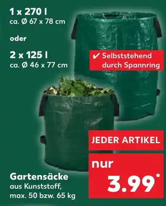 Kaufland Gartensäcke Angebot