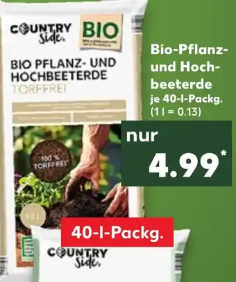 Kaufland Bio-Pflanz- und Hoch- beeterde Angebot