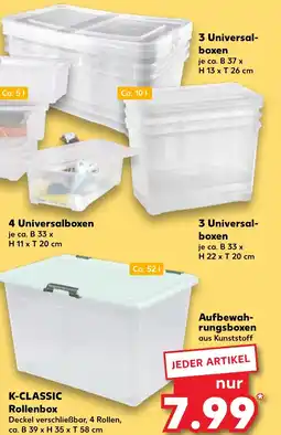 Kaufland K-CLASSIC Rollenbox Angebot