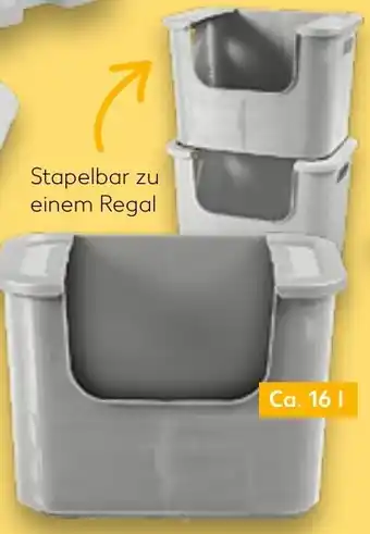 Kaufland Regal- stapelbox Angebot