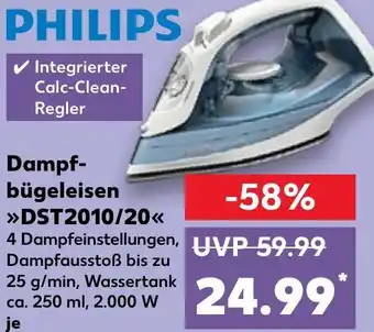 Kaufland PHILIPS bügeleisen DST2010/20 Angebot