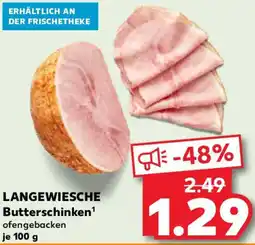 Kaufland LANGEWIESCHE Butterschinken Angebot