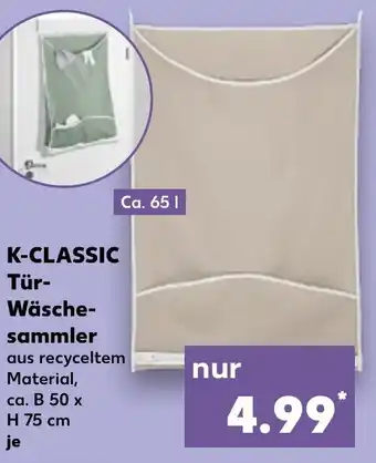 Kaufland K-CLASSIC Tür- Wäsche- sammler Angebot