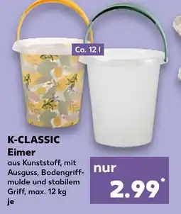 Kaufland K-CLASSIC Eimer Angebot