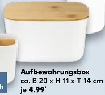 Kaufland LIV&BO Aufbewahrungsbox Angebot