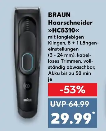 Kaufland BRAUN Haarschneider HC5310 Angebot