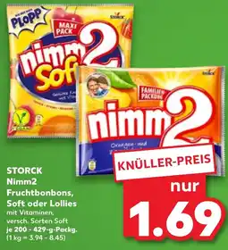 Kaufland STORCK Nimm2 Fruchtbonbons, Soft oder Lollies Angebot