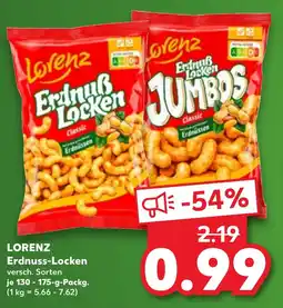 Kaufland LORENZ Erdnuss-Locken Angebot