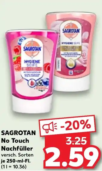 Kaufland SAGROTAN No Touch Nachfüller Angebot