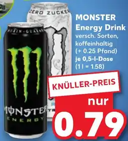 Kaufland MONSTER Energy Drink Angebot