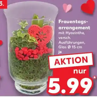 Kaufland Frauentags- arrangement Angebot