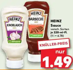 Kaufland HEINZ Sauce Angebot