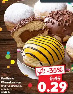 Kaufland Berliner/ Pfannkuchen Angebot