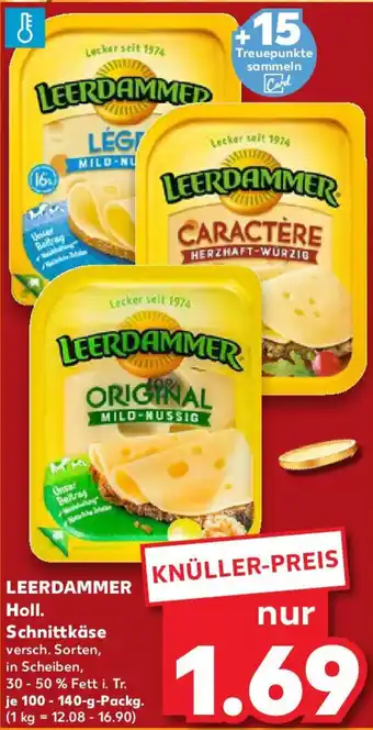 Kaufland LEERDAMMED Holl. Schnittkäse Angebot