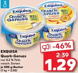 Kaufland EXQUISA Quark-Genuss Angebot