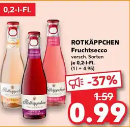 Kaufland ROTKÄPPCHEN Fruchtsecco Angebot