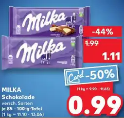 Kaufland MILKA Schokolade Angebot