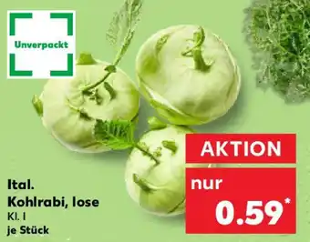 Kaufland Ital. Kohlrabi, lose Angebot