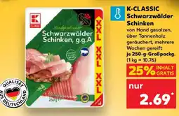 Kaufland K-CLASSIC Schwarzwälder Schinken Angebot