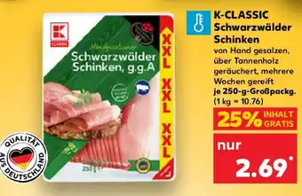 Kaufland K-CLASSIC Schwarzwälder Schinken Angebot