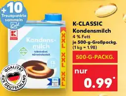 Kaufland K-CLASSIC Kondensmilch Angebot