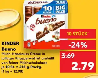 Kaufland KINDER Bueno Angebot