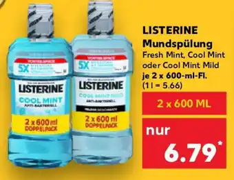 Kaufland LISTERINE Mundspülung Angebot