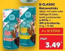 Kaufland K-CLASSIC Katzensticks Angebot