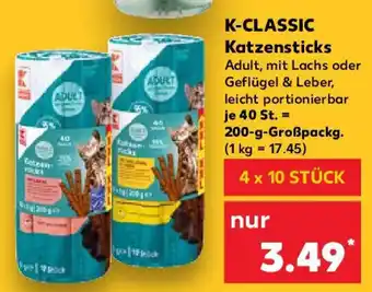 Kaufland K-CLASSIC Katzensticks Angebot