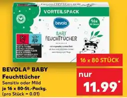 Kaufland BEVOLA BABY Feuchttücher Angebot