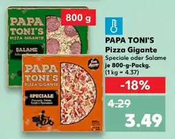 Kaufland PAPA TONI'S Pizza Gigante Angebot