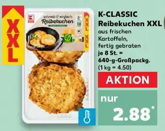 Kaufland K-CLASSIC Reibekuchen XXL Angebot