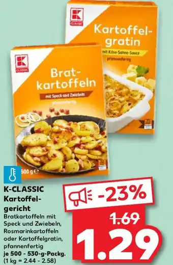 Kaufland K-CLASSIC Kartoffel- gericht Angebot