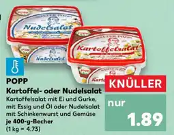 Kaufland POPP Kartoffel- oder Nudelsalat Angebot