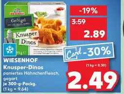 Kaufland WIESENHOF Knusper-Dinos Angebot