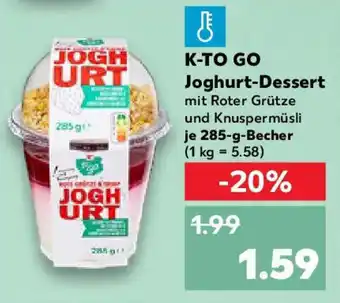 Kaufland K-TO GO Joghurt-Dessert Angebot