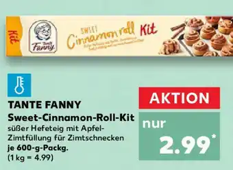 Kaufland TANTE FANNY Sweet-Cinnamon-Roll-Kit Angebot