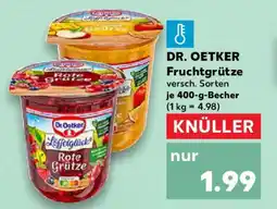 Kaufland DR. OETKER Fruchtgrütze Angebot