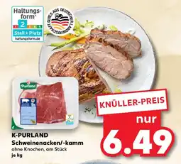 Kaufland K-PURLAND Schweinenacken/-kamm Angebot